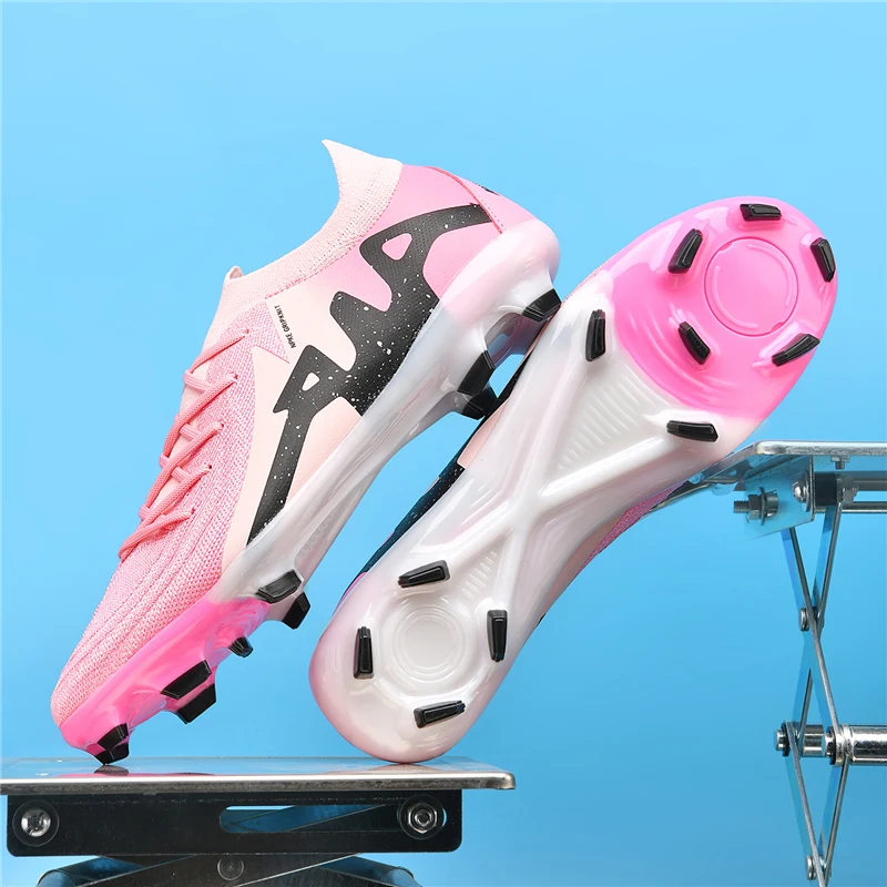 

New TF/FG Men Football Shoes Original Fast Professional Football Field Boots Society Cleats Indoor Soccer Shoes Sneaker Unisex