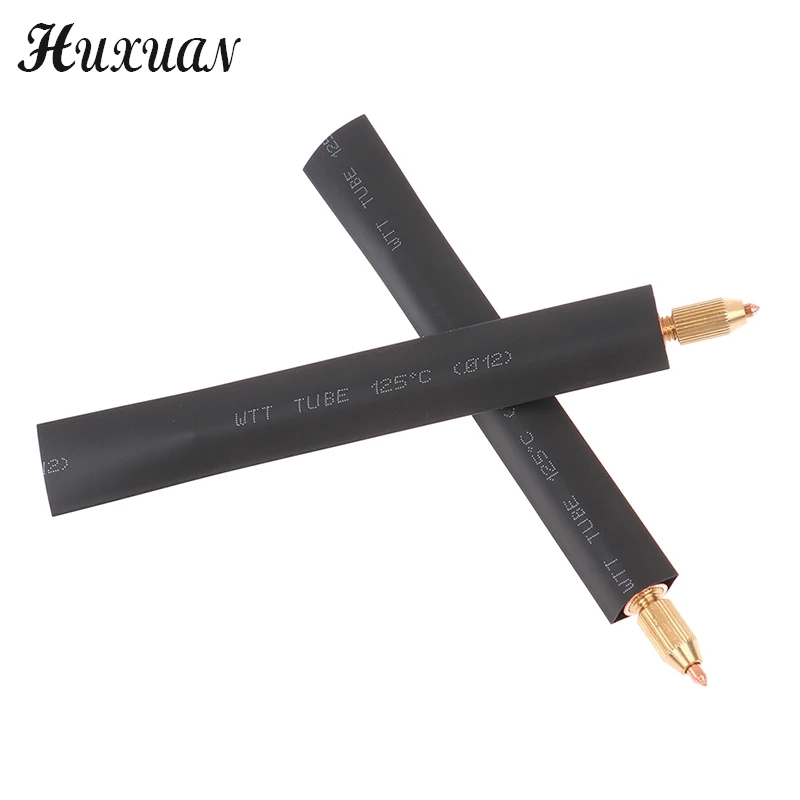 1Set Battery Spot Welding Pen Handheld Copper Belt 3mm Core DIY Point Touch Pen Thread Fixed For Battery Spot Welding Tools