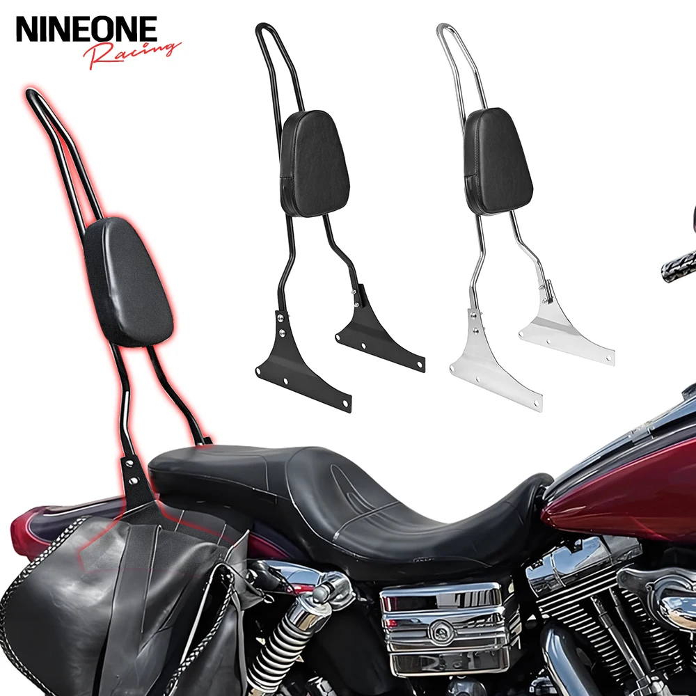 

Sissy Bar Passenger Backrest For Harley Davidson Softail Rear Backrest Cushion Pad Heritage Classic Fat Boy FLSTC FLSTF FXSTC