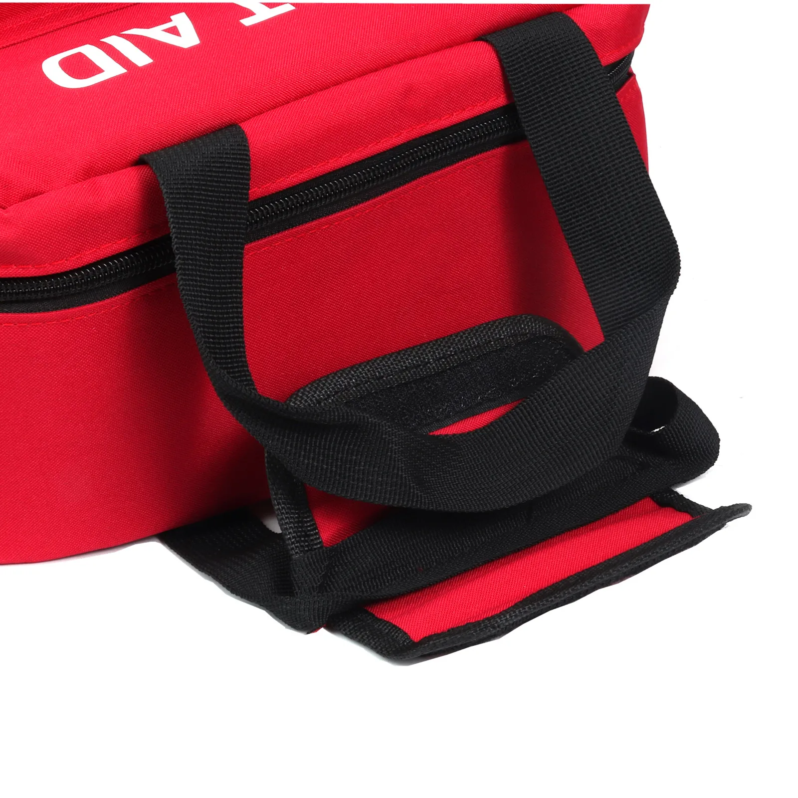 Red Emergency Backpack First Aid Bag Empty Medical First Aid Backpack Treatment First Responder Trauma Bag with Reflective Strip