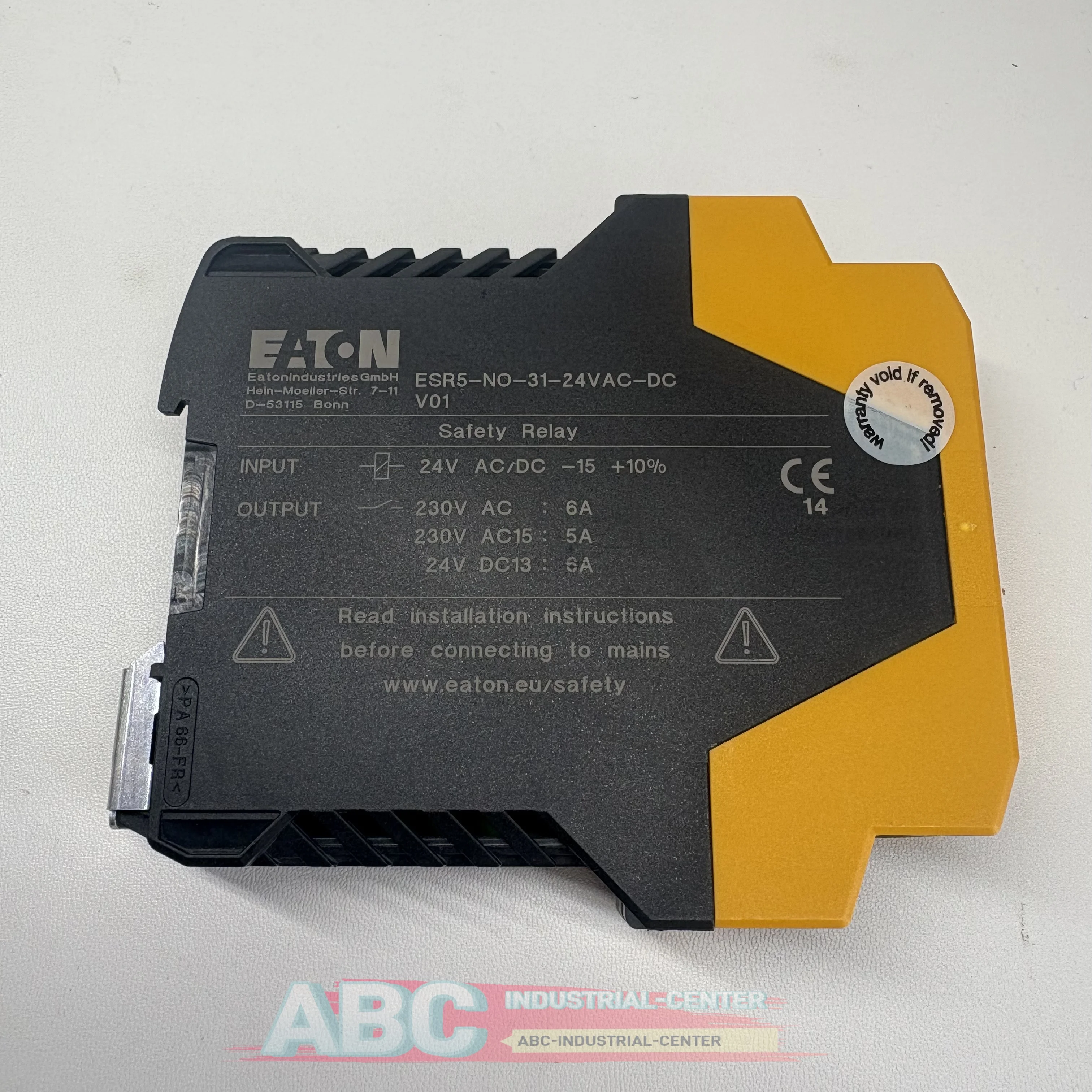 ESR5-NO-31-24VAC-DC nuovo in scatola Relè di sicurezza