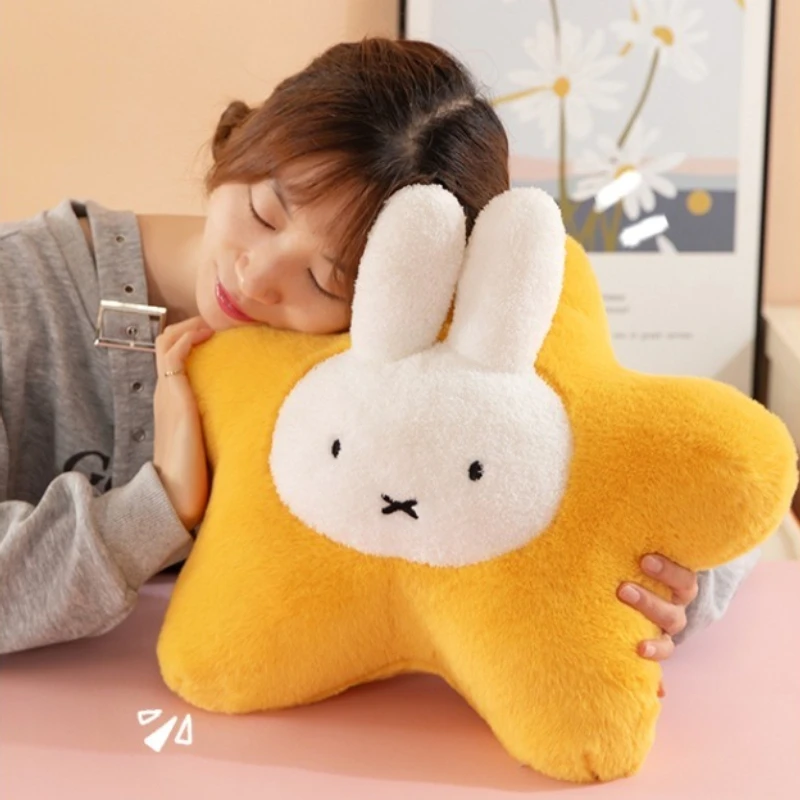 30CM Hot Cartoon Miffy Series Stuffed Doll Exquisite Creativity Cute Soft Star-shaped Plush Toy Boys and Girls Birthday Gift