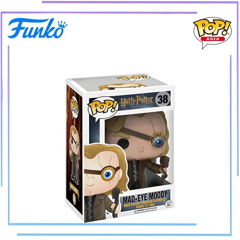 Genuine Edition FUNKO POP Harry Potter - Mad-Eye Moody Figure Desktop Decoration Ornament Model Toys Assembly Collectible Model - Image 4