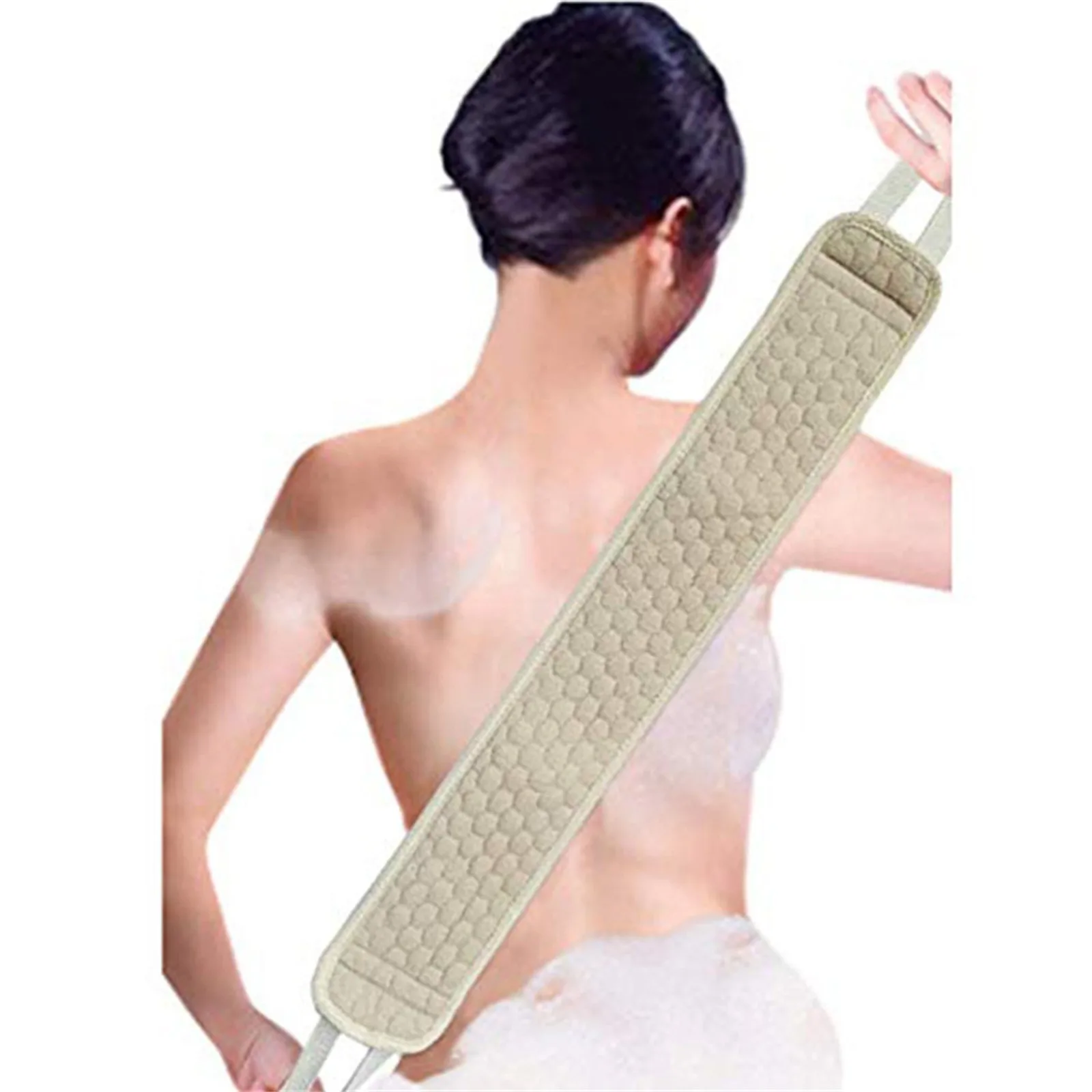 Exfoliating Back S-crubber & Exfoliating Sponge Pad For Shower, Bath Shower S-crubber, Luffa S-crubber To Deep Clean R-elax Body