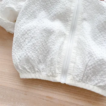Baby Lightweight Sun Protection Jacket 5 Baby Girls Boys Sun Protection Coat - Cute Infant Outerwear for Breathable Air-conditioned Autumn Clothes,Thin Kids Children Top 5