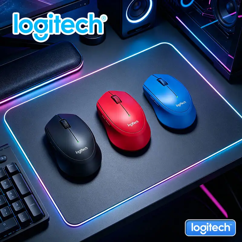 Ratón Inalámbrico Logitech M280 2.4G, Plug and Play, para la Escuela, el Aula, PC, M280 Logitech M280/M330/M100R