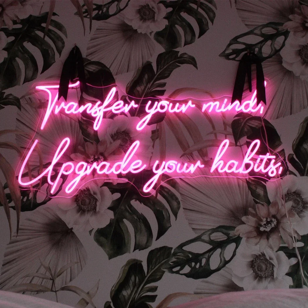 Insegna al neon personalizzata: testo personalizzato a due linee e nome personalizzato, decorazione unica per matrimoni, aziende, casa |   Regalo per bambini e decorazioni per la camera da letto