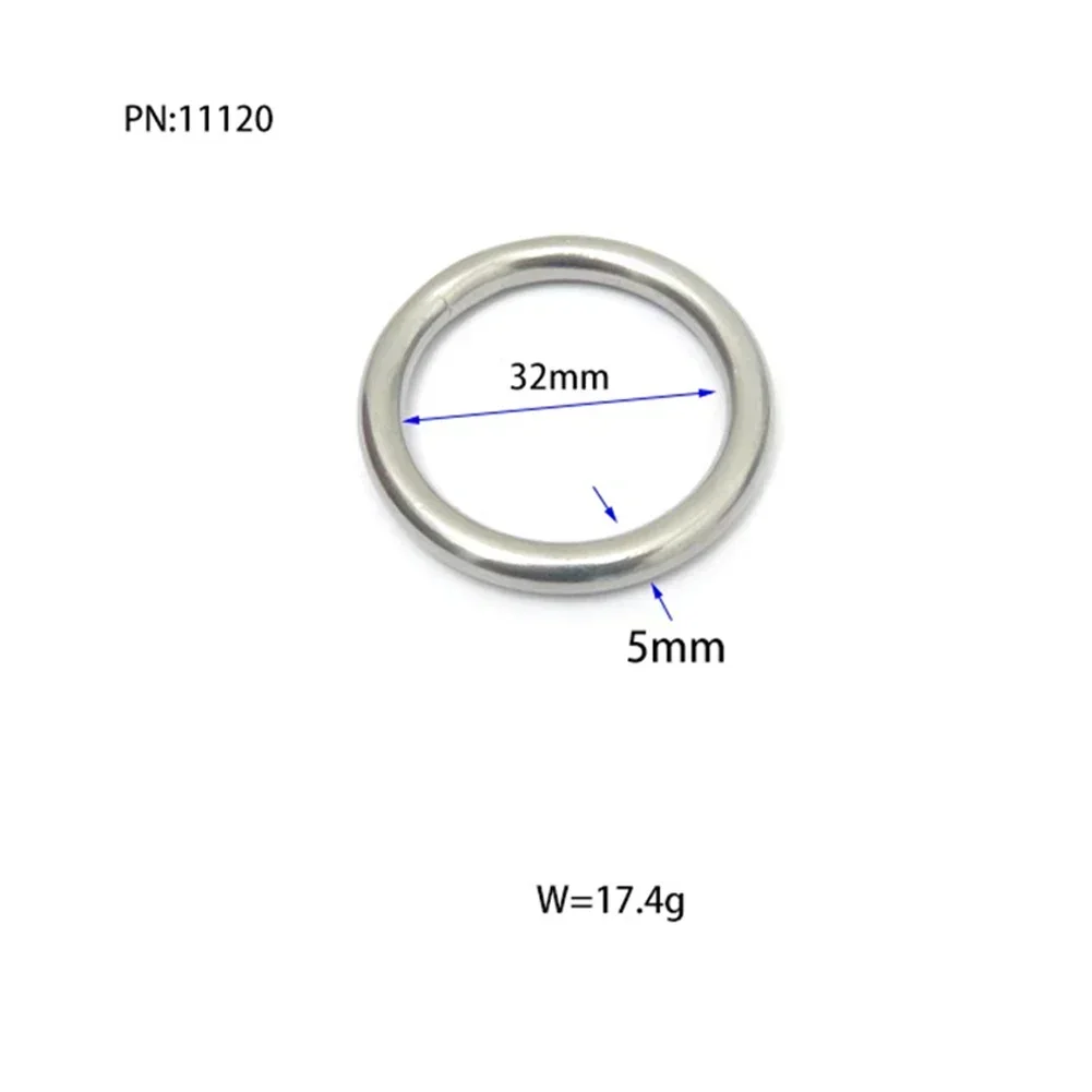 Scuba Diving O Rings Replacement 1PC 22g/18g/38g 25mm/32mm/50mm 316 Stainless Steel BCD Accessories Outdoor Durable