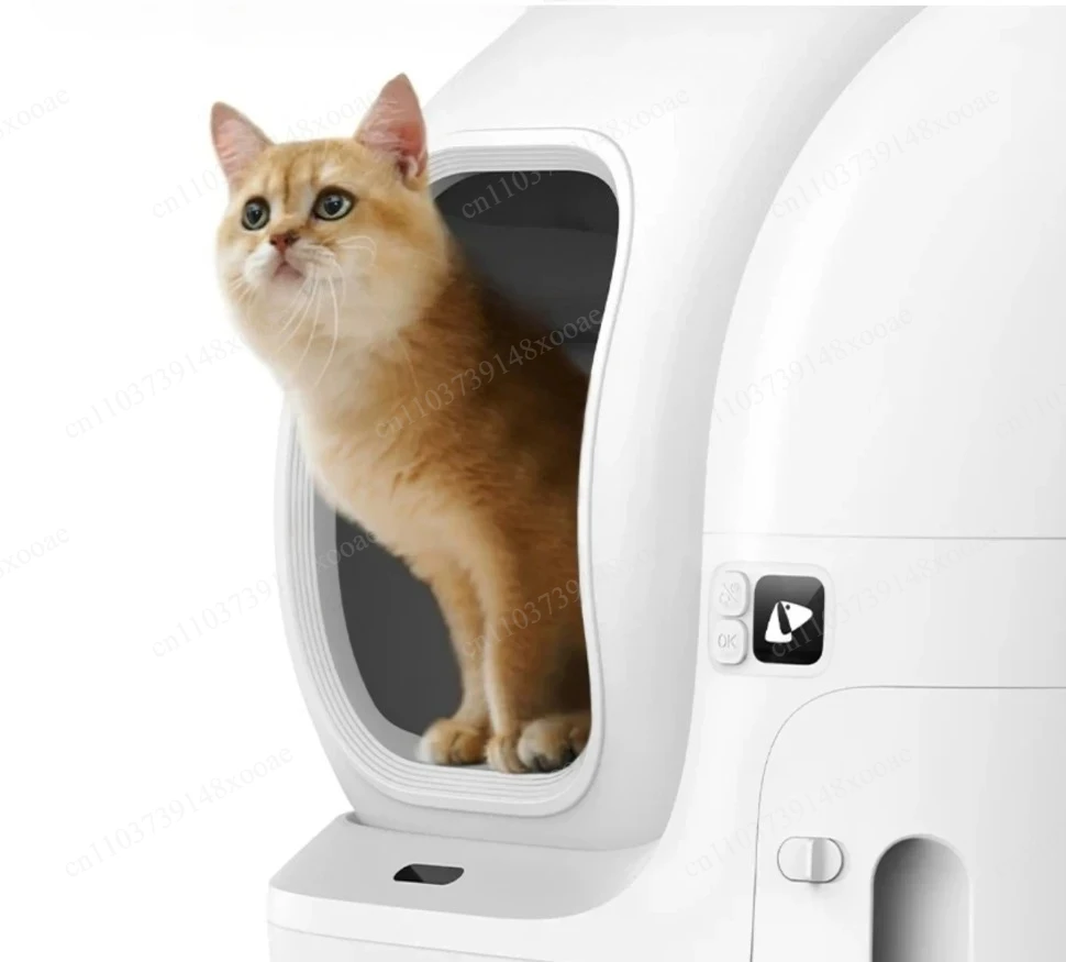 Fully Enclosed Automatic Cat Litter Box – Self-Cleaning Smart Toilet with Odor Control, Splash-Proof & Safe Sensor System