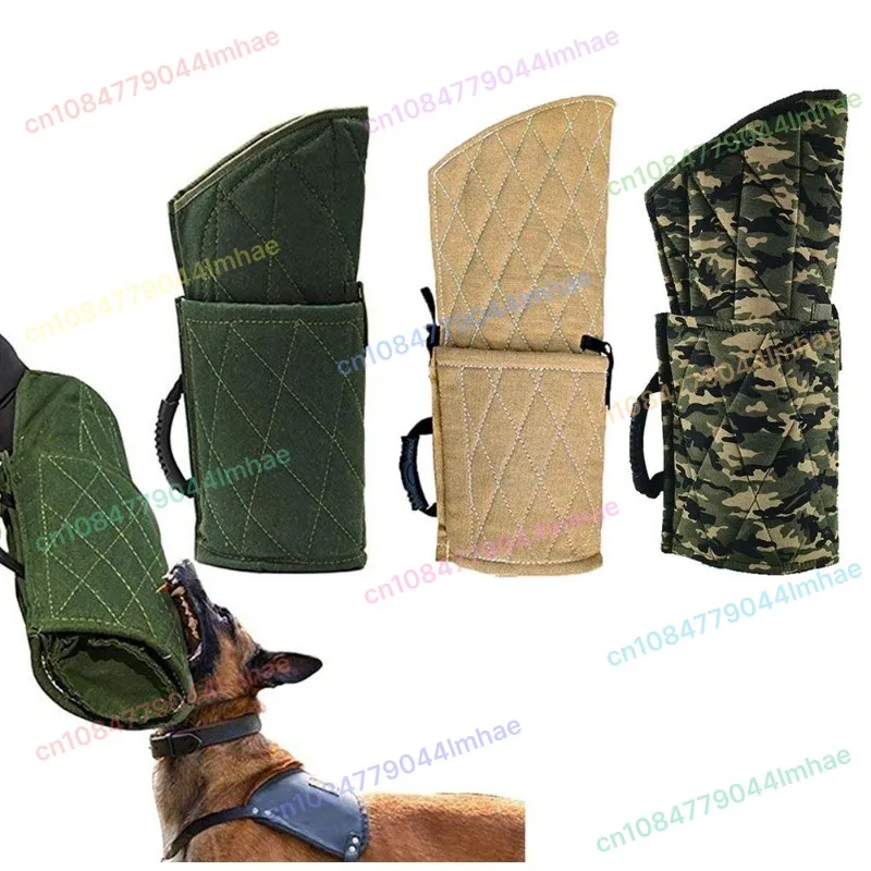 

Heavy Duty Dog Training Bite Sleeve Protective Arm Cuff for German Shepherd Police K9 Aggression Control