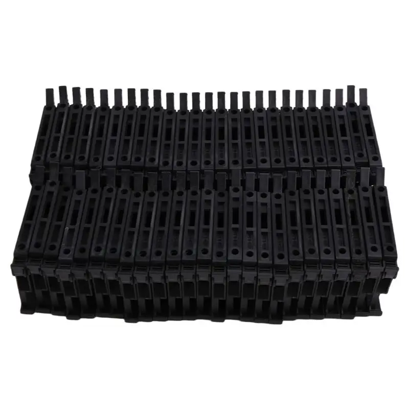 AFOURT-UK-5-HESI Rail Terminal Block Uk5rd Rail Type 4Mm Fuse Terminal Block Connector Fuse Holder Conductor Fuse Terminals