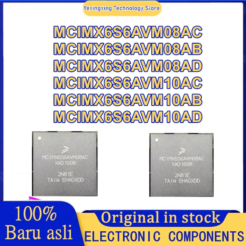

MCIMX6S6AVM08AC MCIMX6S6AVM08AB MCIMX6S6AVM08AD MCIMX6S6AVM10AC MCIMX6S6AVM10AB MCIMX6S6AVM10AD BGA624 IC чипсет Новый на складе