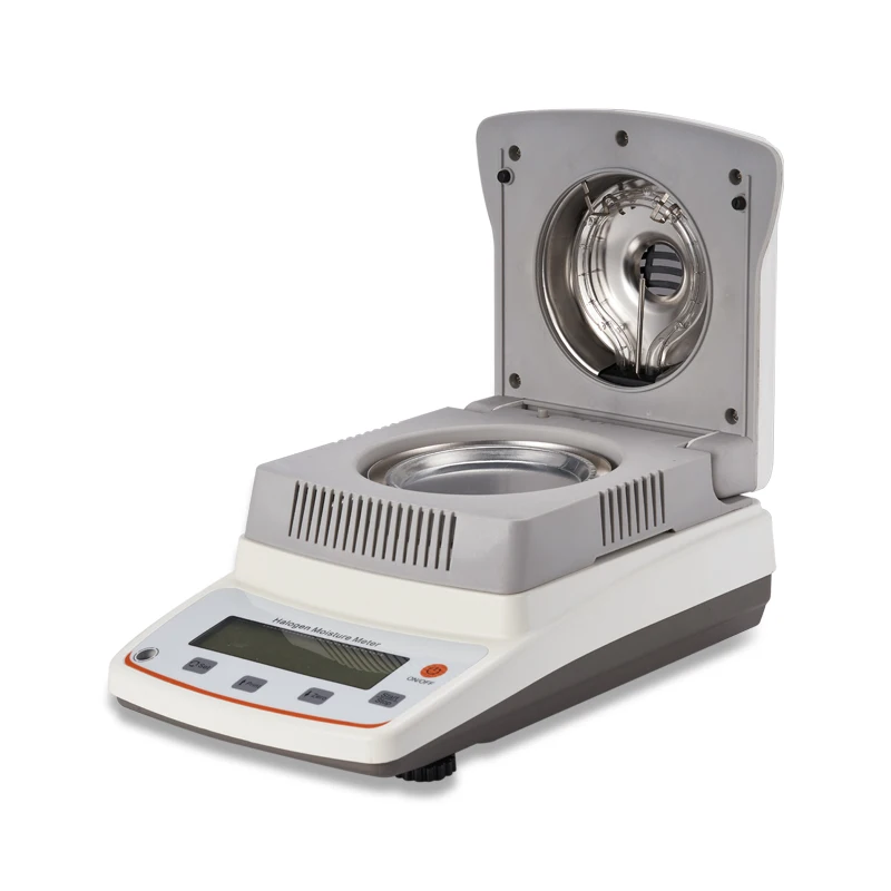 

1 Milligram Halogen Fast Moisture Analyzer, Used for Grain, Soil, Feed, Etc.