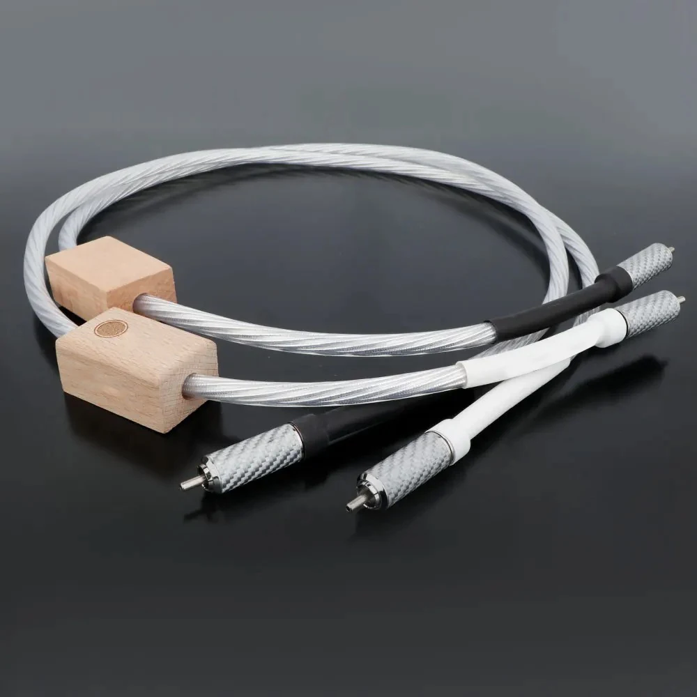 

Nordost Odin 2 Lnterconnect RCA Audio Cable With Carbon Fiber Gold-Plate RCA Plug For Amplifier CD Player