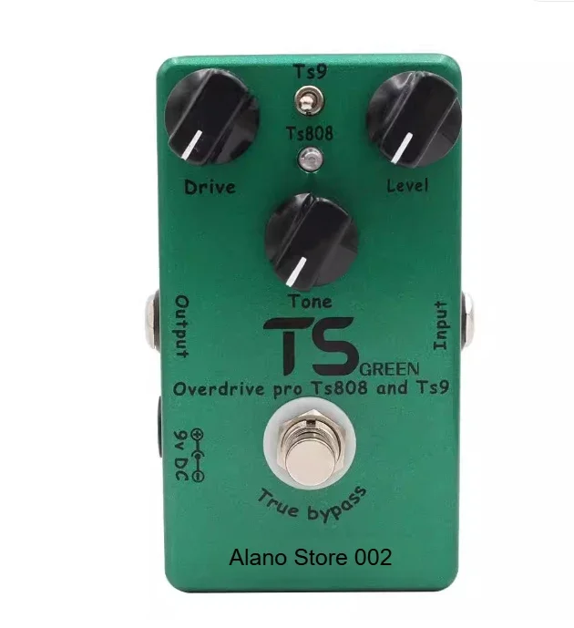 Demonfx TS GREEN TS RED I  2 in 1 Overdrive Booster Pedal United together the classic TS9 and TS808, Perfect Upgraded overdrive,