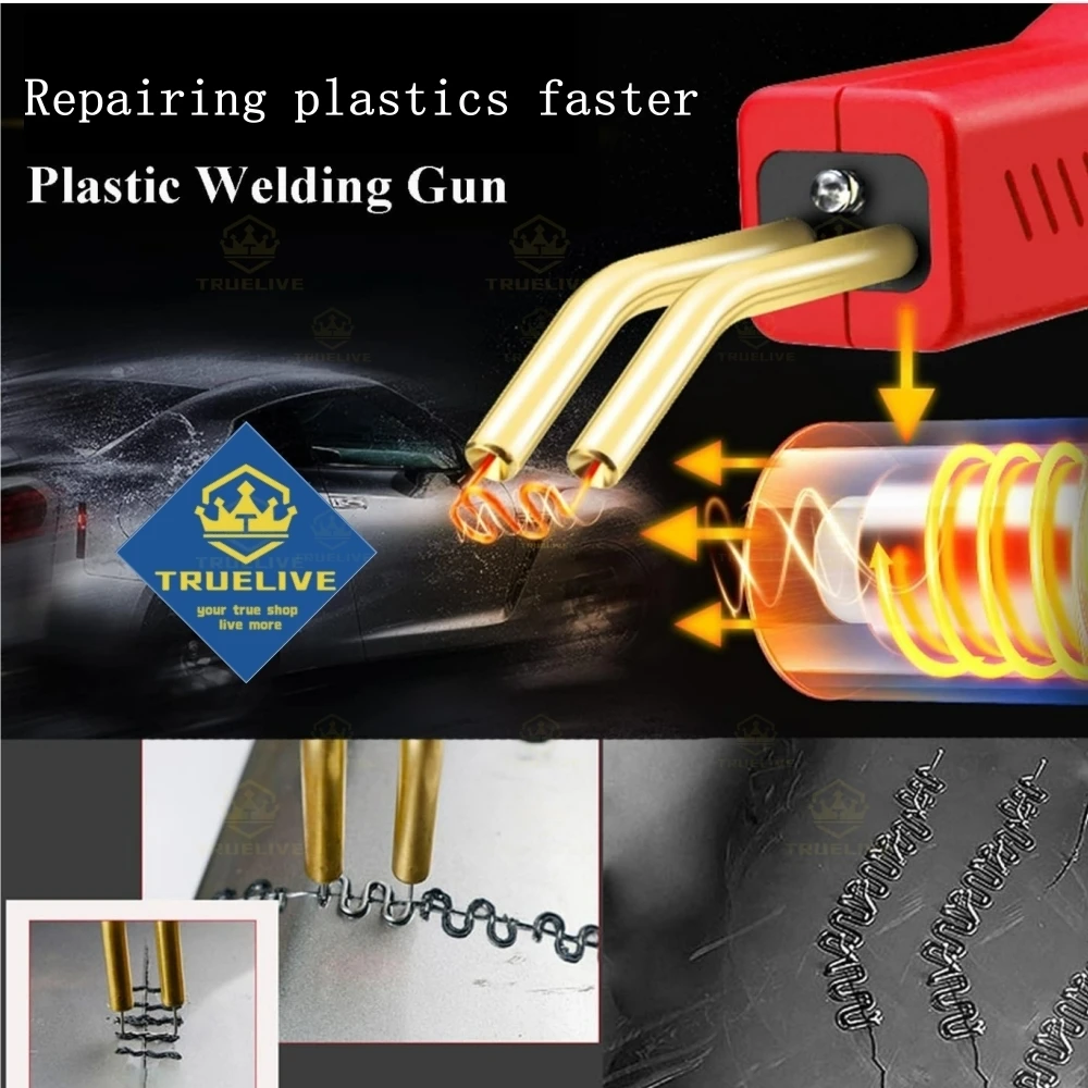 3000/1200/200pcs Hot Stapler Plastic Welding Machine Car Bumper Repair Kit PVC Plastic Repairs Hot Stapler Staples Soldering Gun