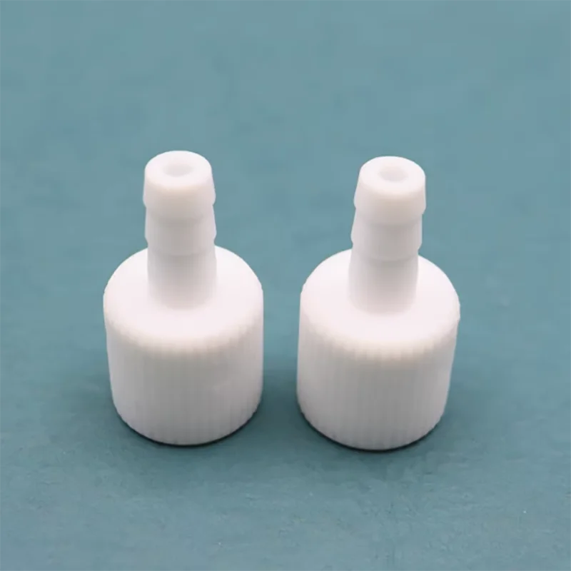 Plastic GL14MM 18MM white plastic small mouth with screw thread, straight/curved type, detachable small mouth filter