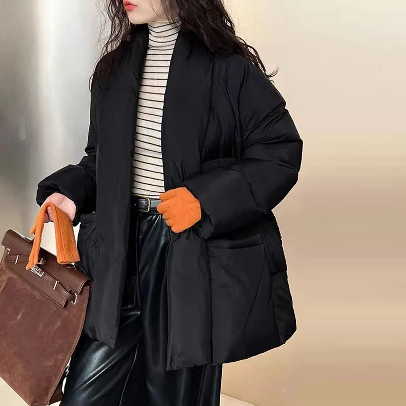 Winter Coat Korean Style Hot Sale Of The Season New Arrival Comfortable Casual Short Puffer Jacket Women's Loose Duck down