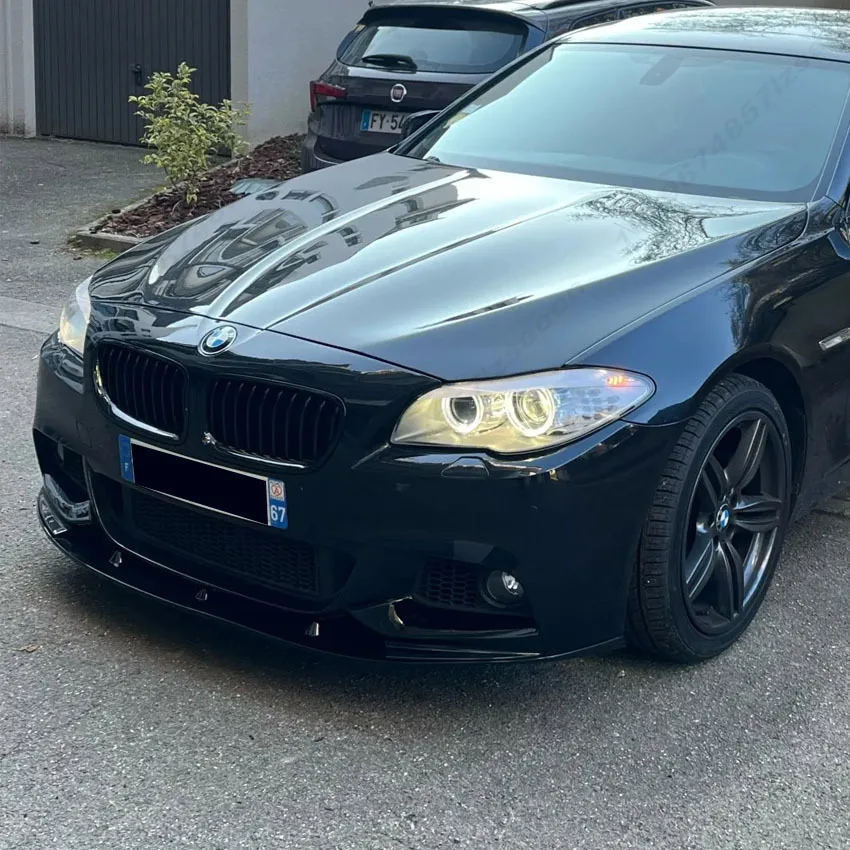 

For BMW 5 Series F10 F11 M Sport 535i 528i M550d 2010-2016 Car Front Bumper Lip Splitter Diffuser Body Kit Spoiler Trim Tuning