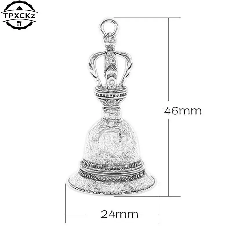 1pc Brass Handicraft Magic Bell Wind Bell Tibetan Bronze Bell Keychain Pendant Creative Gift Home Decoration