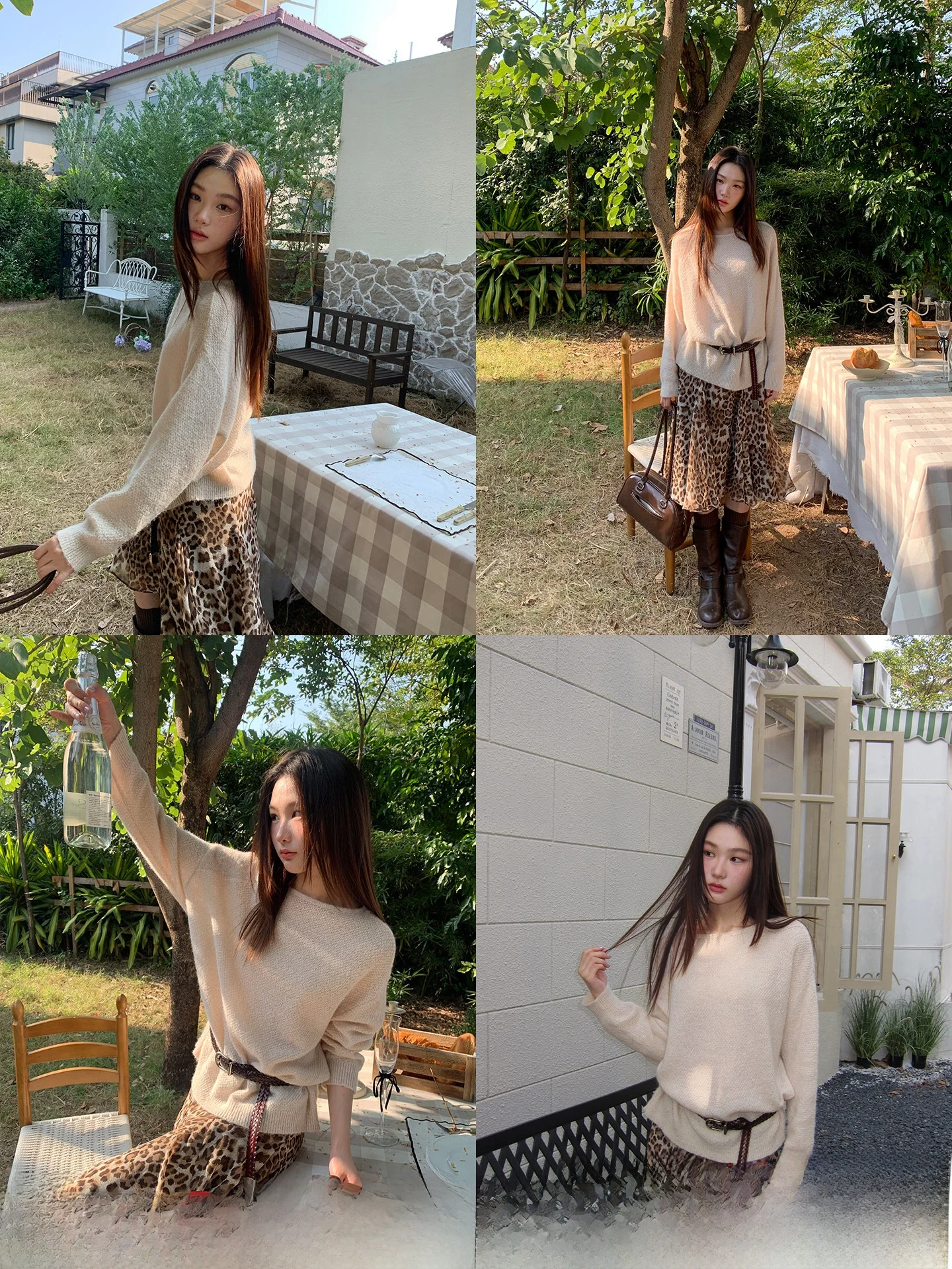 

Basic Loose Knitted Sweater Women's Casual All-Match Overhead Spring New Sle Hello Comfortable Breathable Nylon