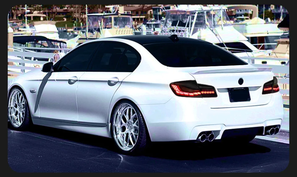 AKD Tail Lamp for BMW F10 F18 5 Series LED Tail Light 2011-2016 528i 530i Rear Fog Brake Turn Signal Automotive Accessories