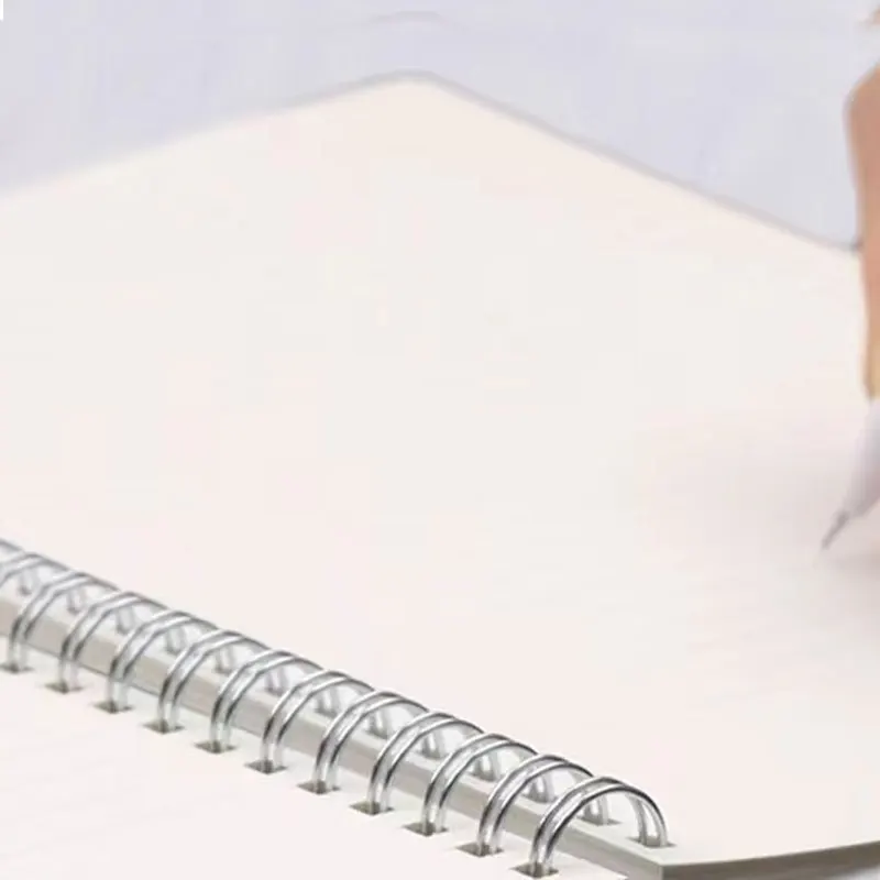 100pcs/Lot 3:1 Pitch 9.5/15.9mm Metal YO Double Wire Rings Coil Calendar Binding Loose-Leaf Notebook Spring Machine Binder