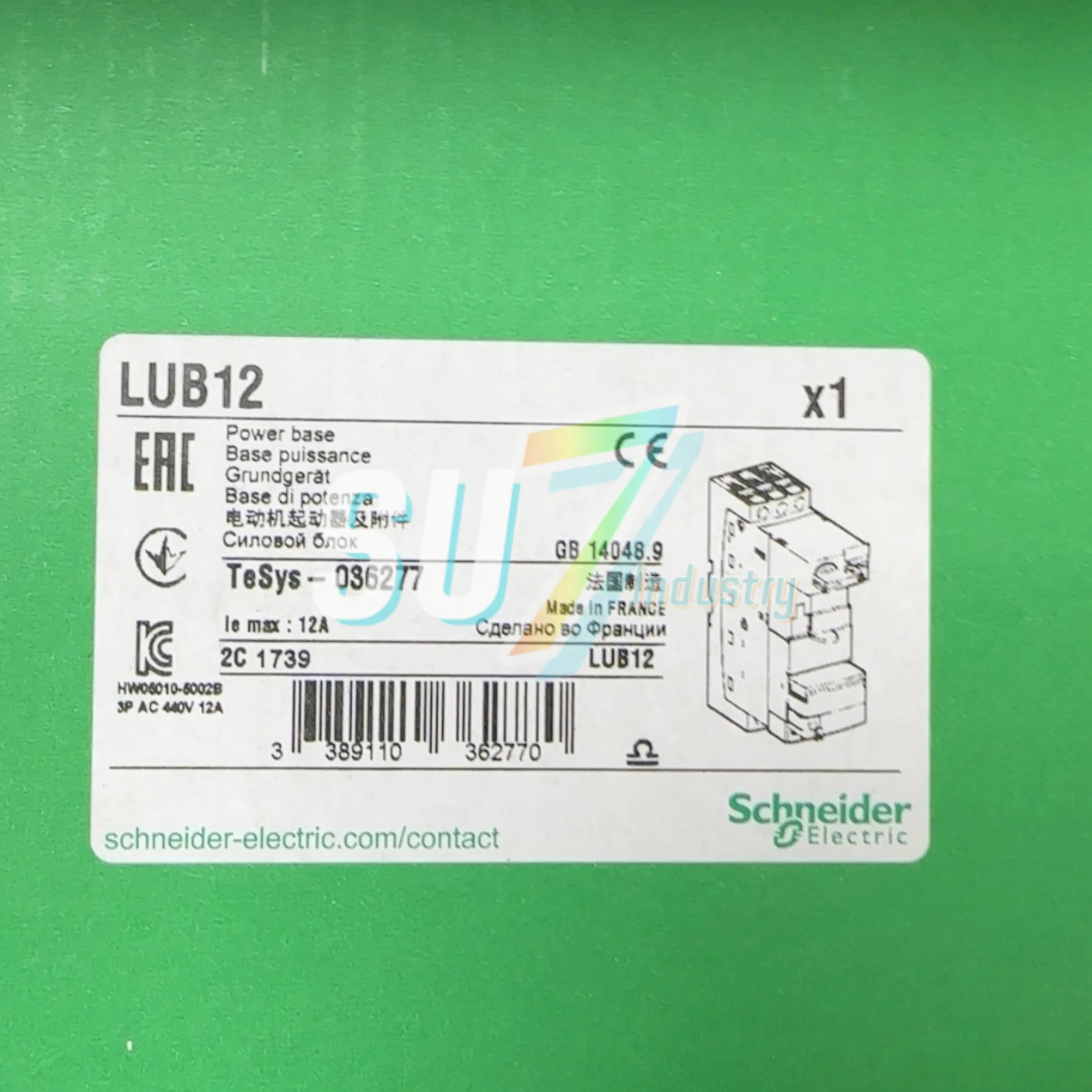 

LUB12 Power Base Новый оригинал