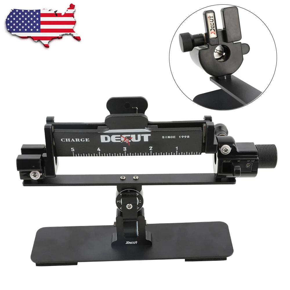 

Decut Fletching Jig Aluminium+ABS Can Stick 2/3/4pcs Arrows Feather Stick Vanes Adjustable Recurve and Compound Bow Hunting Acc