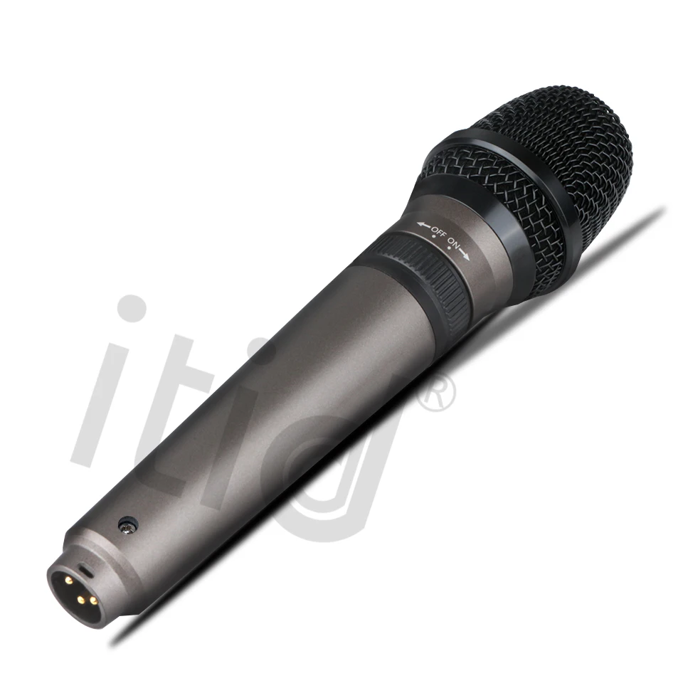 T-200 Metal Professional Vocal Dynamic Microphone Handheld Wired Karaoke Stereo Studio Singing Mic KTV Show Live Stage