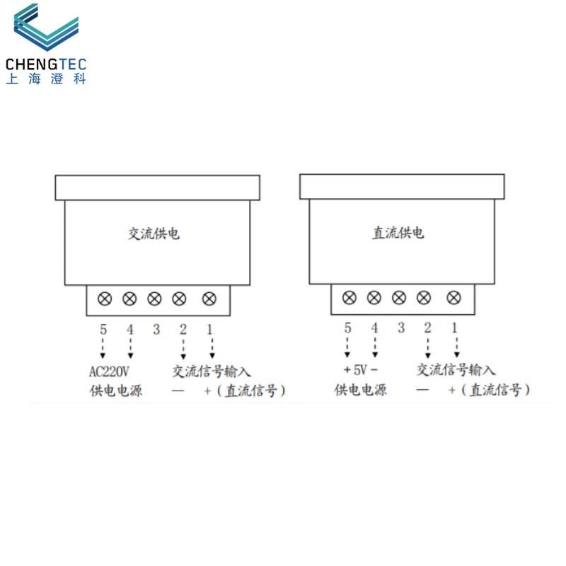 Xieli photoelectric digital ammeter MB series 4201 4401 measures DC AC current AC220 power supply