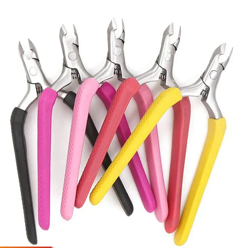 

Nail Art Cuticle Nippers Cutter Pliers Dead Skin Remover Manicure Clipper Scissor Pedicure Fingernail Trimming Tool