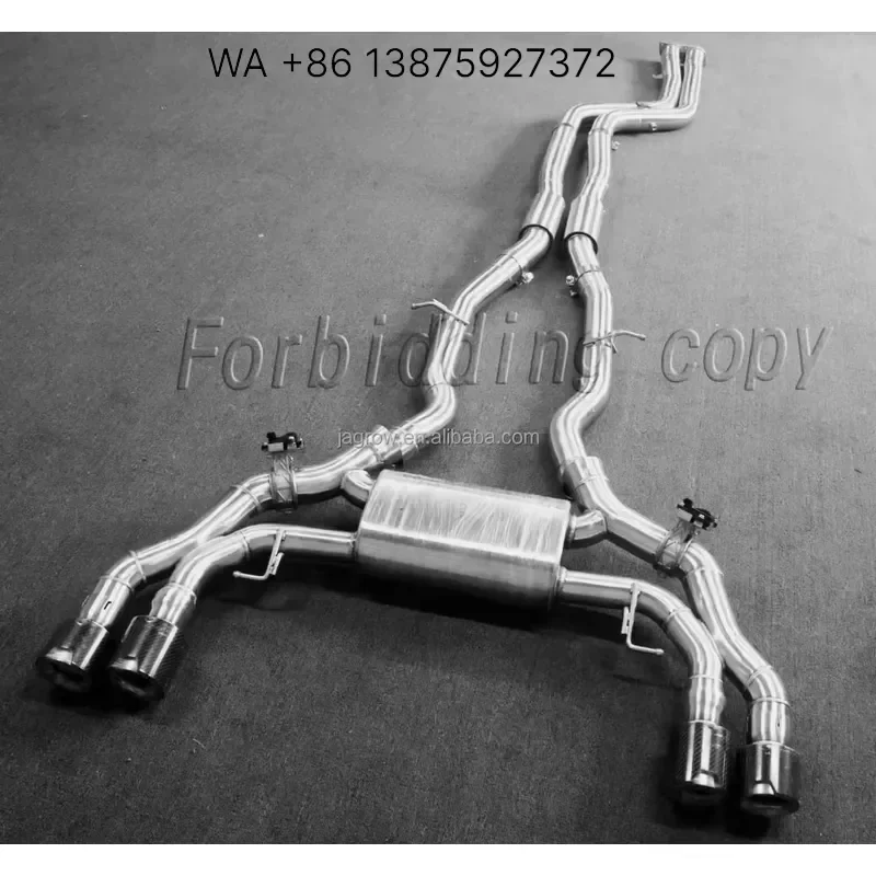 Custom Titanium Catback Exhaust System for X3M F97 High Performance Muffler Pipe Upgrade