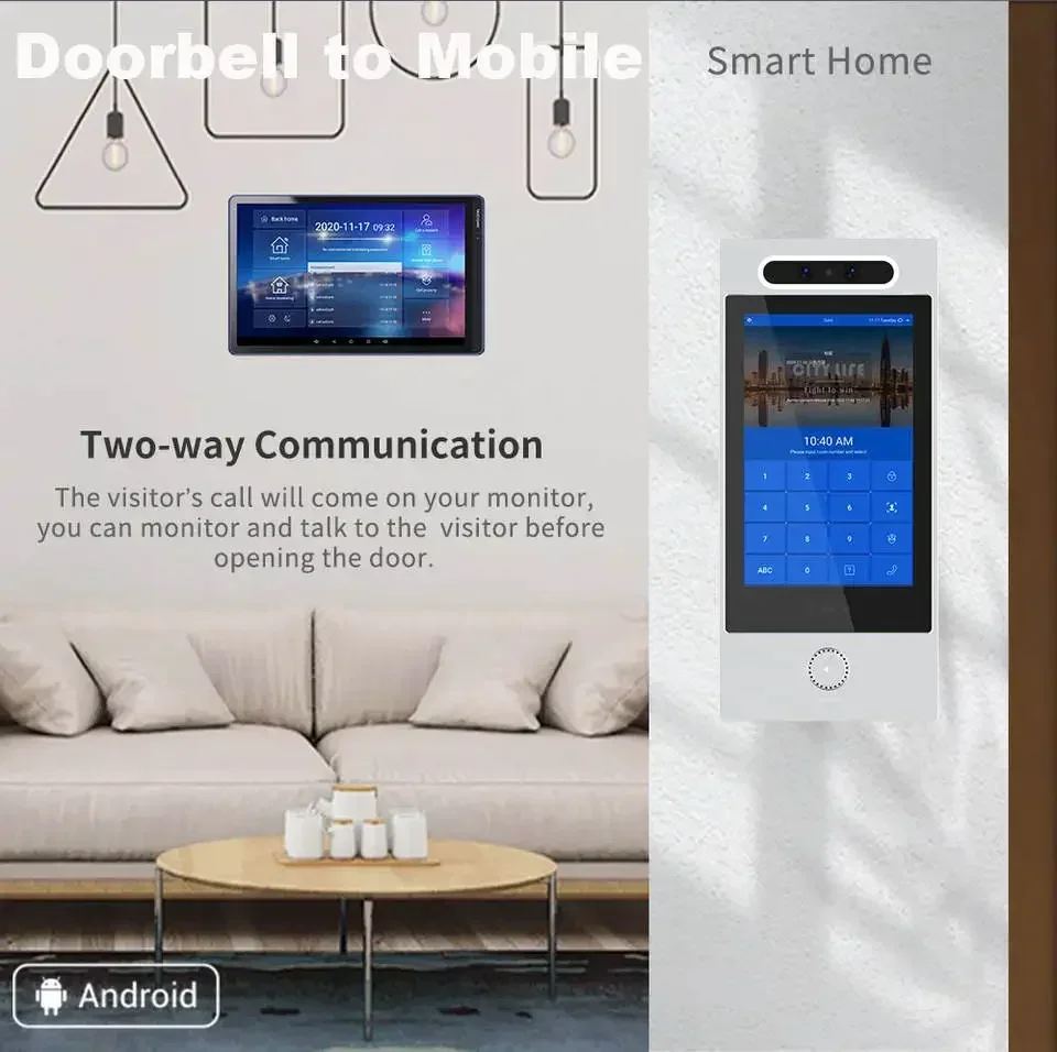 GSM Intercom 3G Doorphone Mobile Cellular Entry Gate Relay Switch Siemen s 4G Intercom