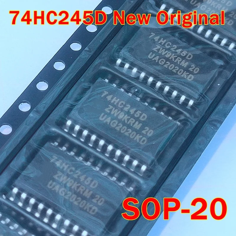 

74HC245D SOP-20 New Original Octal bus transceiver; 3-state