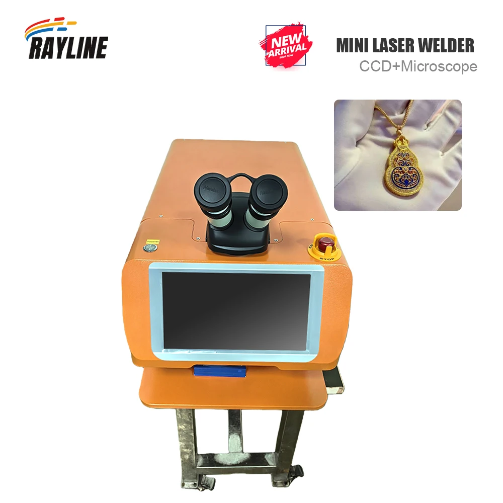 2026 New Portable Jewelry Spot Welder 200W Handheld Laser Welding Machine for Gold Silver Chain Ring Necklace Fix