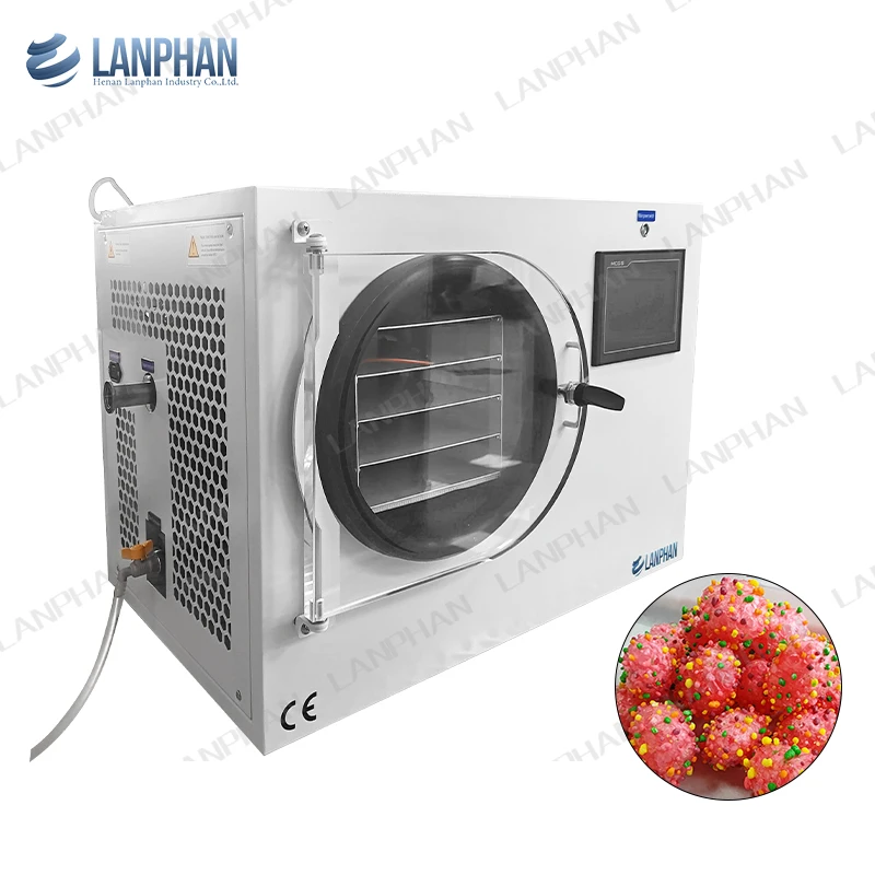 آلة تجفيف التجميد الصغيرة التجارية للطعام لبدء التشغيل