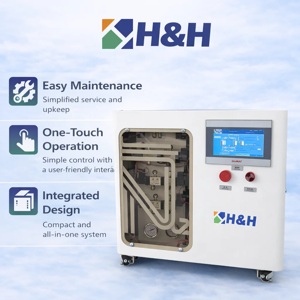HY-GAS Small-Scale Nitrogen Generator PLC Engine Integrated Compressor For Lab High Purity 220V/380V 1 Year Warranty Long