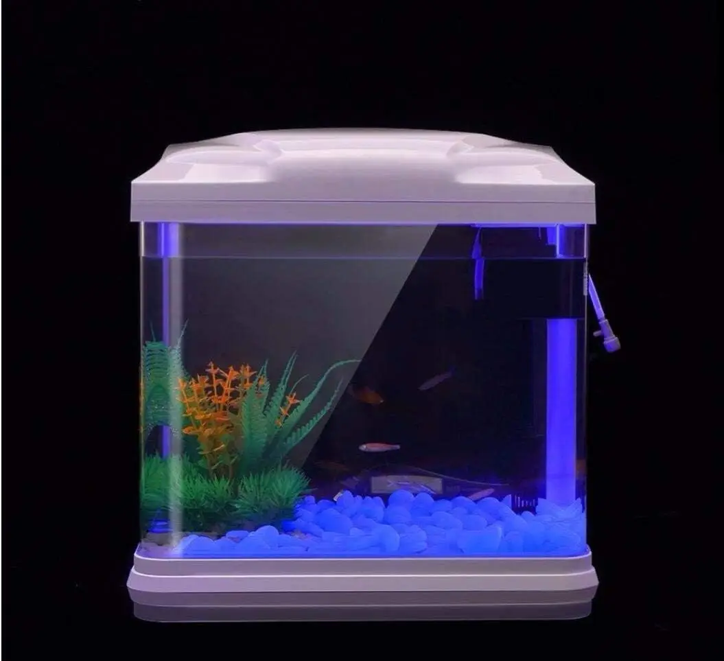 Fish Tank Rocks Glow Blue Pebbles for Garden Fish Tank Aquarium Plant Pots Bonsai Walkway Driveway