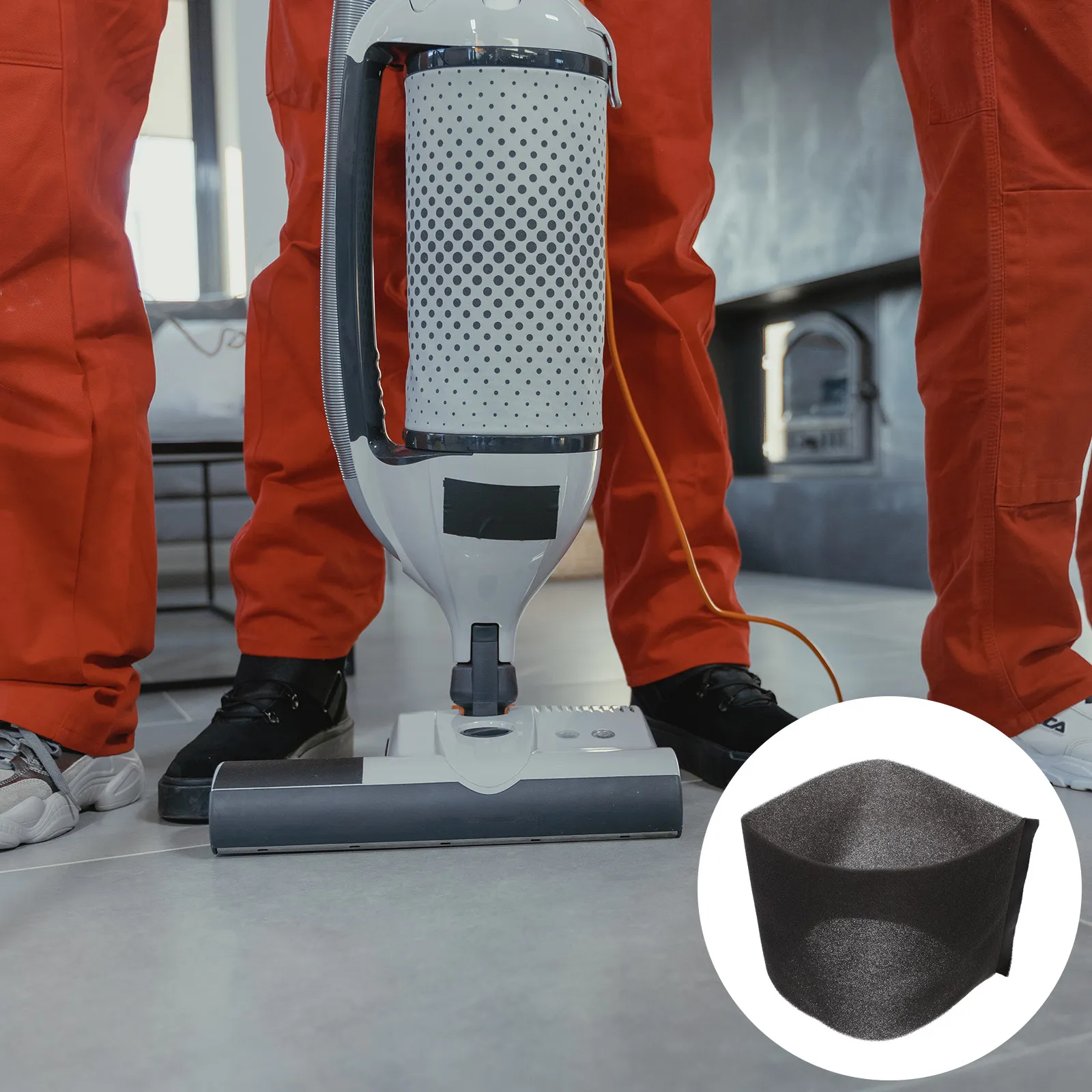 

Vacuum Filter Compatible for Vf2001 Replacement Washable Reusable Dust Collector Strainer for Wet and Dry Vacuum Cleaner Parts