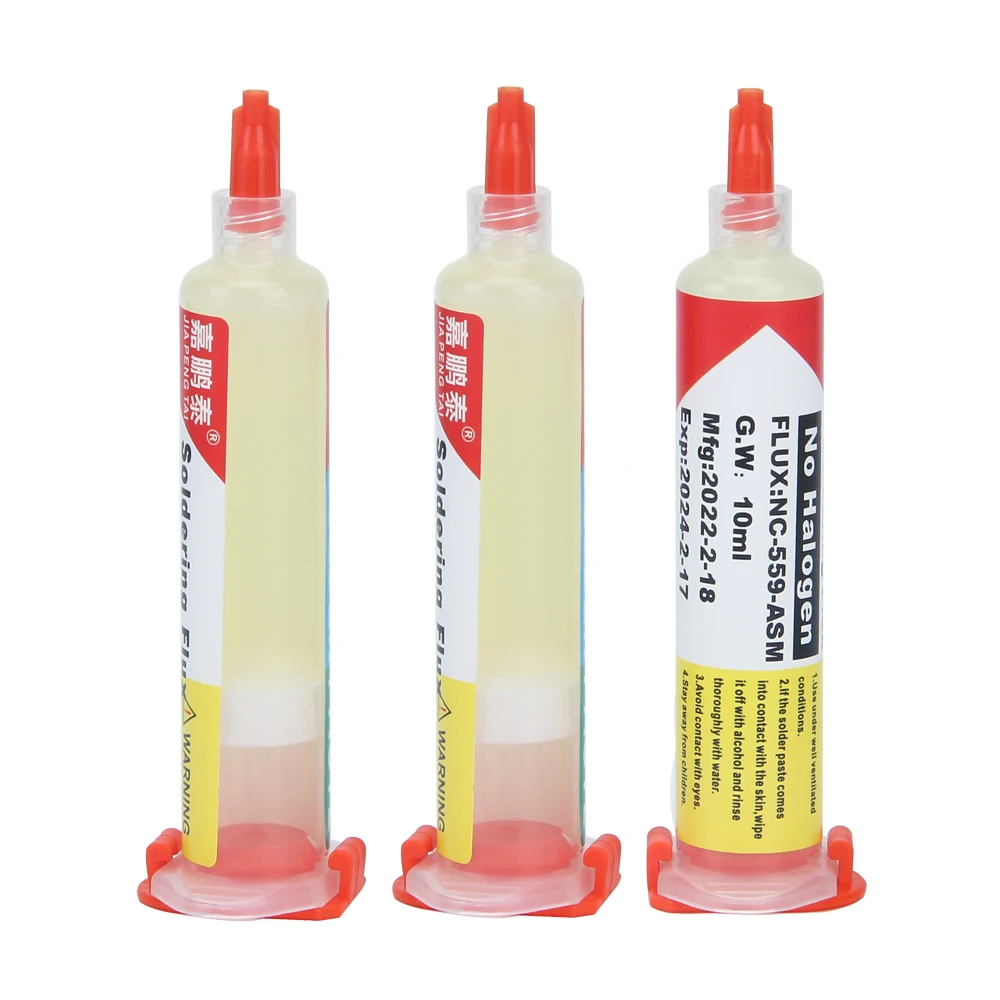 Flux de soudure pour le remballage SMT BGA, pâte de soudage et de réparation, sans plomb, sans halogène, sans résidu, résistance zéro, NC-559-ASM-UV