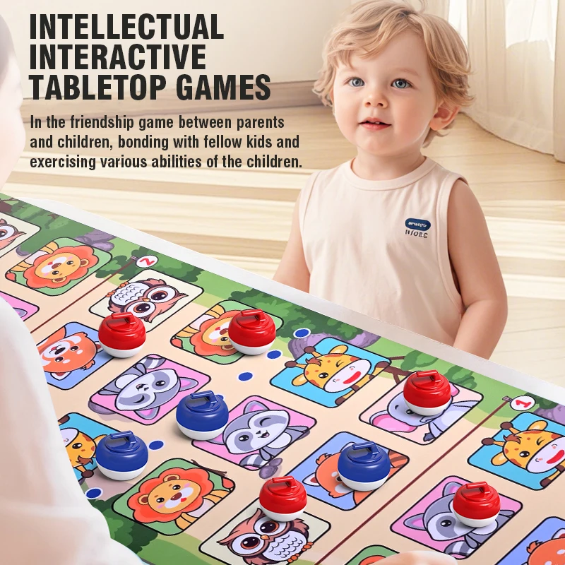 

5в1 настольный набор для завивки, домашние интерактивные игрушки для родителей и детей, детский хоккейный настольный коврик, игровые игрушки, детские рождественские подарки