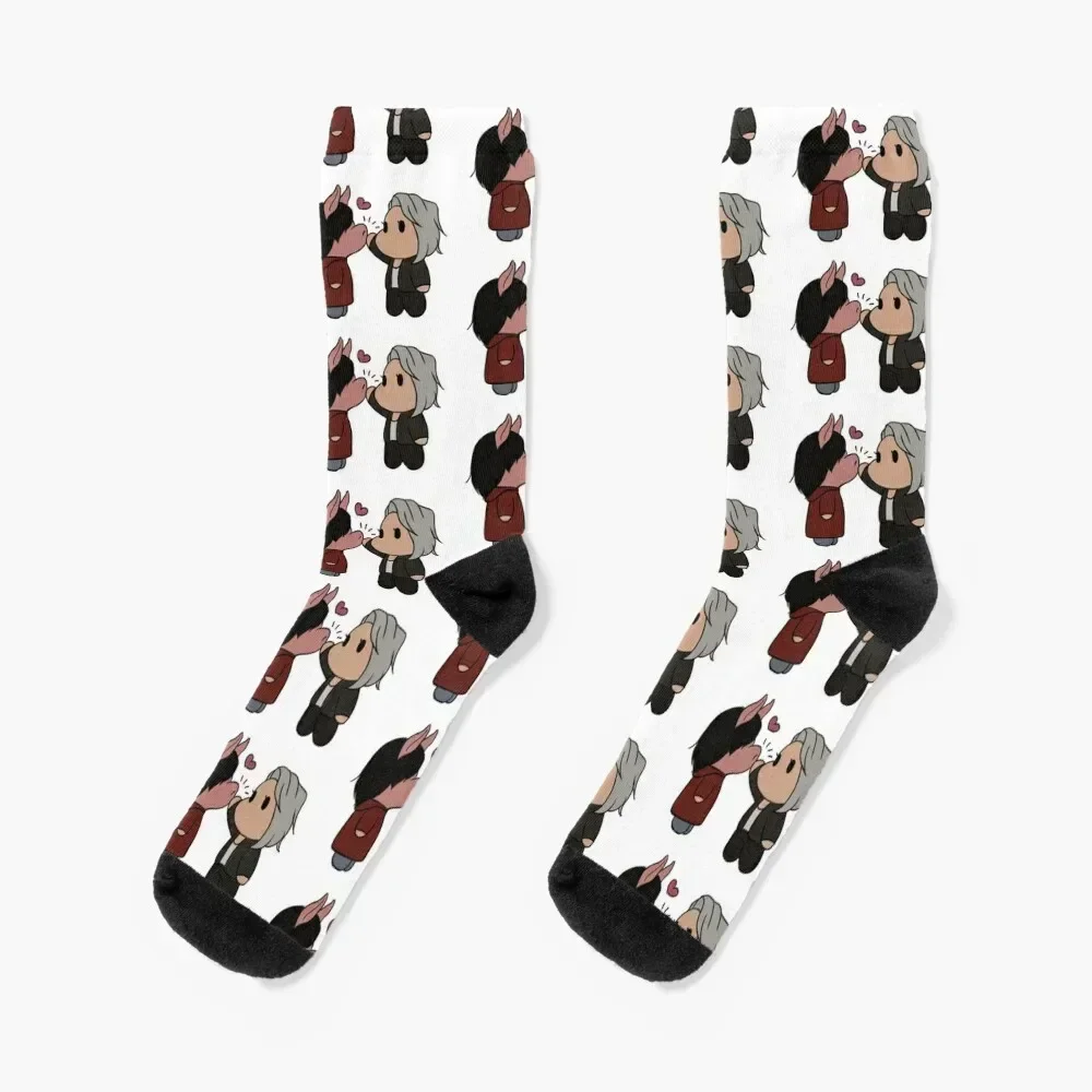 

Boop The Snoot Socks christmass gift luxury floral Socks Girl Men's