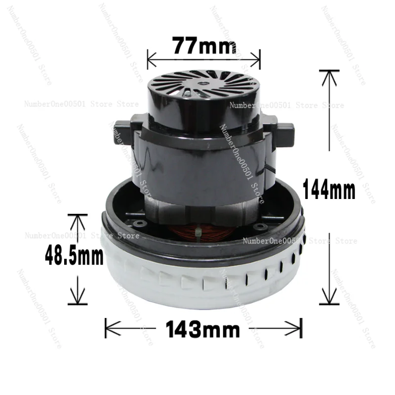 YLW77-30 Vacuum Cleaner Motor Motor HWX120 Single Blade Universal to  1400