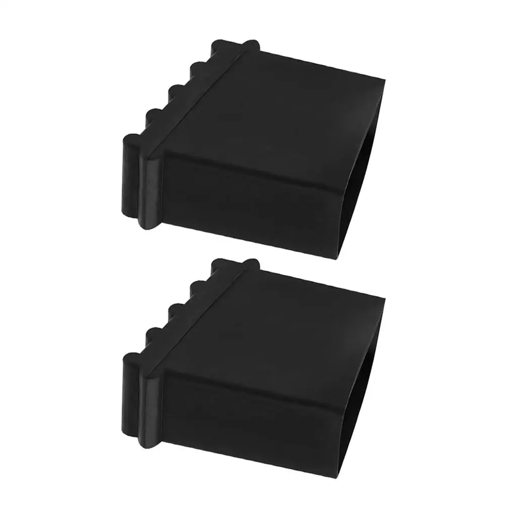 

2Pcs Ladder Non slip Feet Cover Rubber Bumpers Replacement Caps Insulation Safety Mats Wearresistant