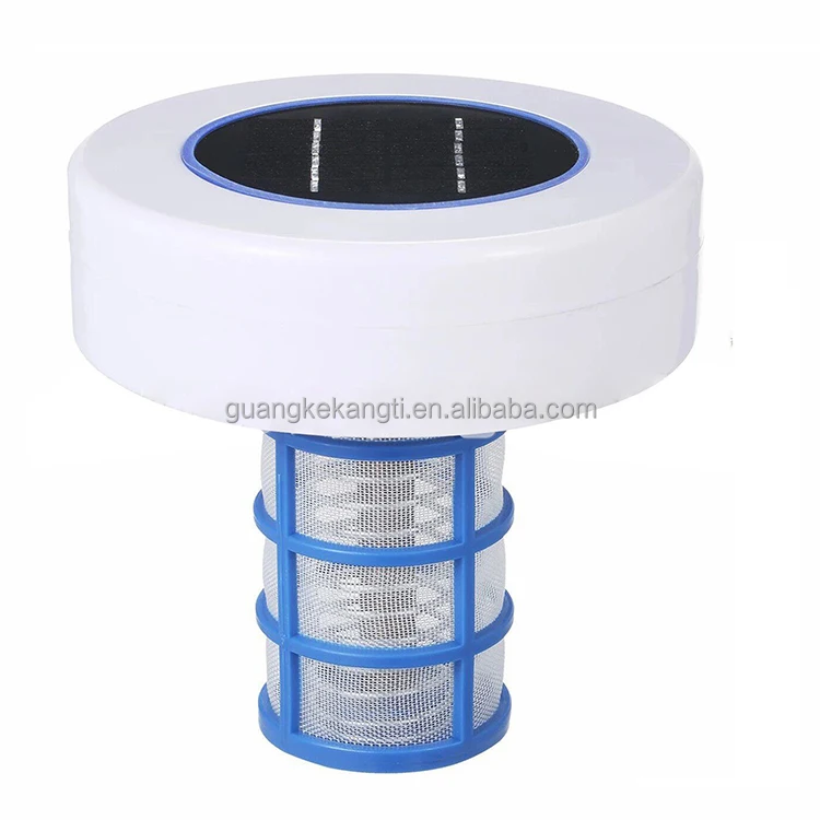 

Swimming Pool Solar Powered Water Purifier Solar Ionizer Silver Anode Chlorine Free Pool Floating Ionizer Water