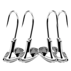5Pcs Tumbler Jump Jig Head Fishing Hook 3.5g/5g/7g/10g/14g For Soft Worm Fishing Lure Carbon Steel Fishhook Fishing Tackle