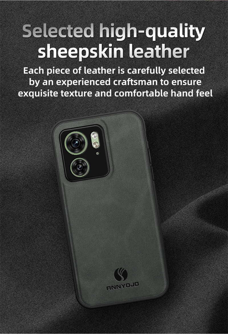 Per Motorola Edge 40 XT2303 Custodia con piastra magnetica incorporata Superficie in pelle PU Cover posteriore rigida Custodia per telefono opaca per Moto Edge 40 5G