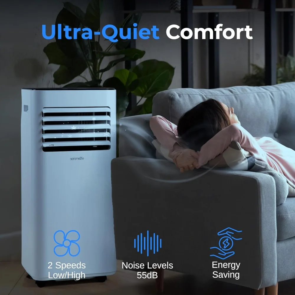 

Портативный кондиционер 10000 BTU, отдельно стоящий, с функциями охлаждения, осушения и вентиляции
