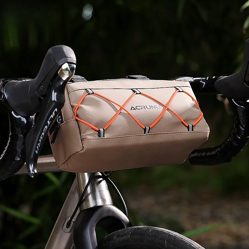 

Multifunctional Portable Waterproof Bicycle Handlebar Bag, Detachable Shoulder Strap Design, MTB Road Bike Cycling Accessories